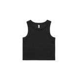 ORGANIC RIB CROP TANK -AS 4064G