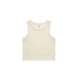 ORGANIC RIB CROP TANK -AS 4064G