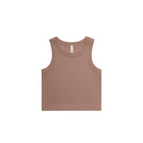 ORGANIC RIB CROP TANK -AS 4064G