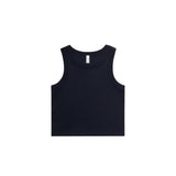 ORGANIC RIB CROP TANK -AS 4064G