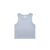 ORGANIC RIB CROP TANK -AS 4064G