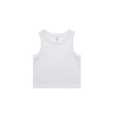 ORGANIC RIB CROP TANK -AS 4064G