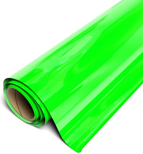 FLURO GREEN - Heat Transfer Vinyl (Iron On)