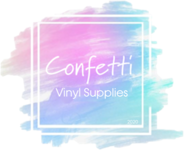 Confetti Vinyl Supplies