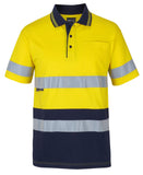 JB'S HI VIS (D+N) S/S COTTON POLO 6DCPS