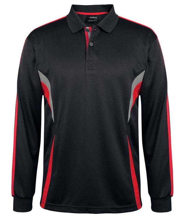 PODIUM L/S COOL POLO - 7CLP