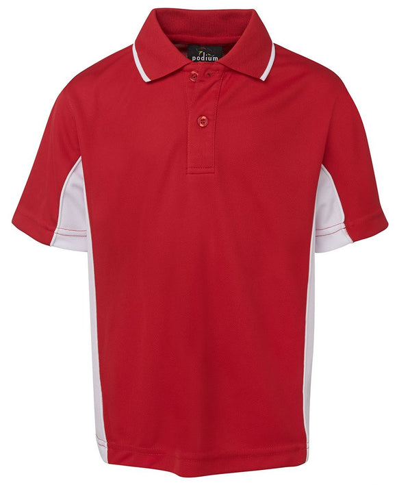 PODIUM KIDS CONTRAST POLO -7PP3