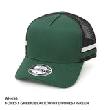 A-FRAME STRIPED TRUCKER CAP -AH456