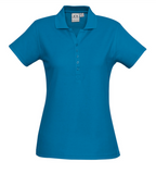 Womens Crew Short Sleeve Polo - BZP400LS