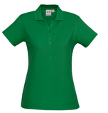 Womens Crew Short Sleeve Polo - BZP400LS