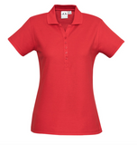 Womens Crew Short Sleeve Polo - BZP400LS