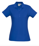 Womens Crew Short Sleeve Polo - BZP400LS