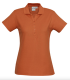 Womens Crew Short Sleeve Polo - BZP400LS