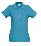 Womens Crew Short Sleeve Polo - BZP400LS