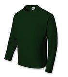 Unisex Kids Plain Breezeway Micromesh Long Sleeve Tee - (4-10)