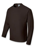 Unisex Kids Plain Breezeway Micromesh Long Sleeve Tee - (4-10)