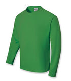 Unisex Kids Plain Breezeway Micromesh Long Sleeve Tee - (4-10)