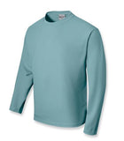 Unisex Kids Plain Breezeway Micromesh Long Sleeve Tee - (4-10)