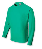 Unisex Kids Plain Breezeway Micromesh Long Sleeve Tee - (4-10)