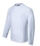 Unisex Kids Plain Breezeway Micromesh Long Sleeve Tee - (4-10)