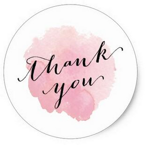 Thank You Stickers
