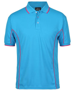 PODIUM S/S Piping Polo (4XL,5XL)