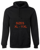 Fleecy Hoodie 3FH - (XL - 11XL)