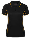 Podium Ladies Piping Polo (7LPI) - (size 8 - 16)