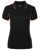 Podium Ladies Piping Polo (7LPI) - (size 18 - 24)