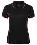 Podium Ladies Piping Polo (7LPI) - (size 8 - 16)