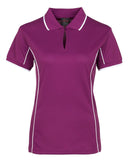 Podium Ladies Piping Polo (7LPI) - (size 18 - 24)