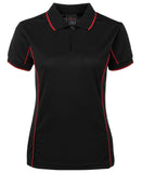 Podium Ladies Piping Polo (7LPI) - (size 18 - 24)