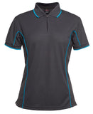 Podium Ladies Piping Polo (7LPI) - (size 18 - 24)