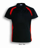 Mens Short Sleeve Contrast Panel Polo-CP0919 (3XL-5XL)