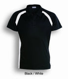 Mens Short Sleeve Contrast Panel Polo-CP0919 (3XL-5XL)