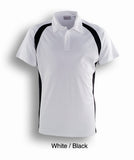 Mens Short Sleeve Contrast Panel Polo-CP0919 (S -2XL)