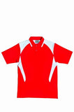 Kids Honey Comb Contrast Panel Polo