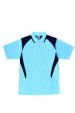 Kids Honey Comb Contrast Panel Polo