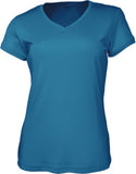 Ladies Brushed V-Neck Tee - CT1418