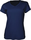 Ladies Brushed V-Neck Tee - CT1418