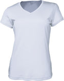 Ladies Brushed V-Neck Tee - CT1418