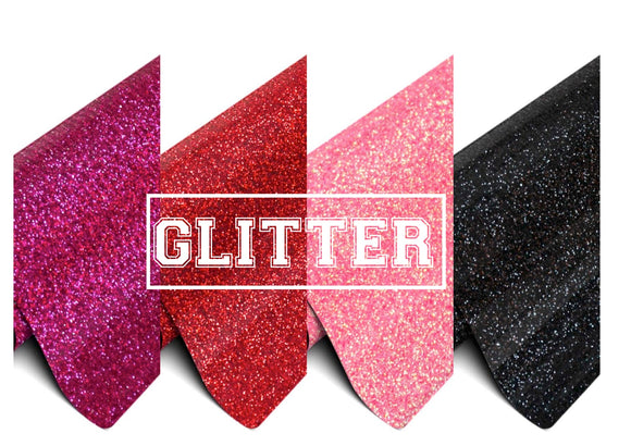 Heat Transfer Vinyl (Iron On) Glitter Range