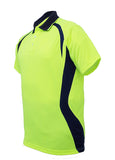 Unisex Adults Hi-Vis Panel Polo -SP0717