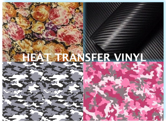 Heat Transfer Vinyl (Iron On) - Speciality Range