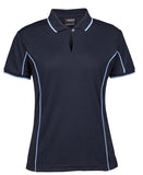 Podium Ladies Piping Polo (7LPI) - (size 18 - 24)